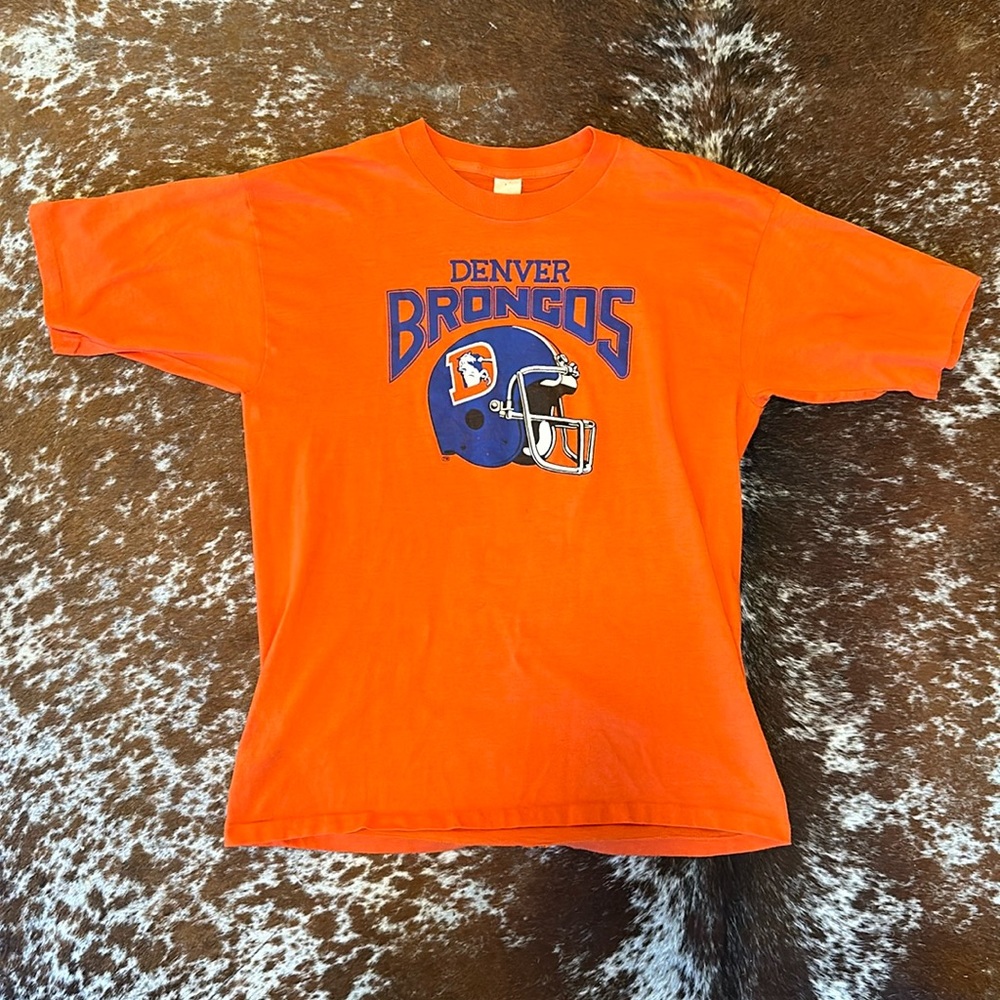 VINTAGE 80s Denver Broncos T